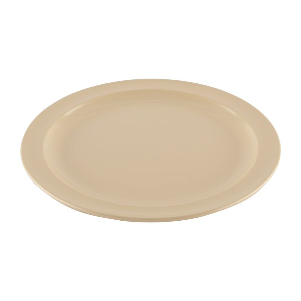 284-DP510T 10 1/4" Round Melamine Dinner Plate, Tan