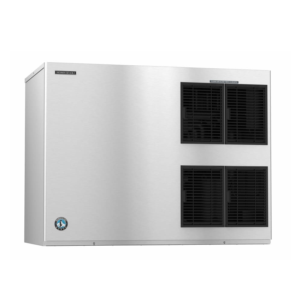 440-KM1900SAJ3B900HS 1865 lb KM Series Crescent Cube Ice Machine w/ Bin - 900 lb Storage, Air Coo...