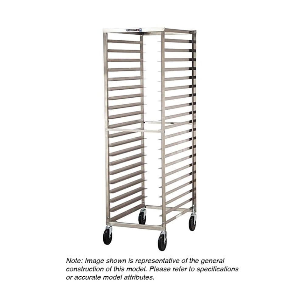121-159 21"W 12 Sheet Pan Rack w/ 5" Bottom Load Slides