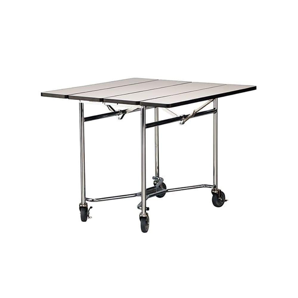 121-416PURP 36" Square Folding Table w/ Purple Laminate Top, 30"H