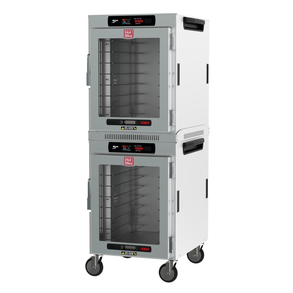 001-HBCW16DCM Full Height Insulated Mobile Heated Cabinet w/ (16) Pan Capacity, 120v