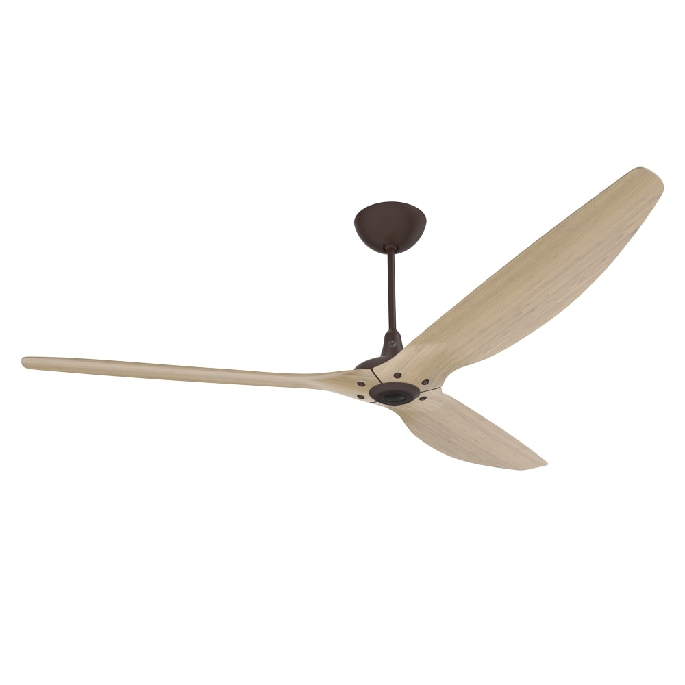 541-HK407180601A471F 84" Haiku Ceiling Fan Kit w/ 20" Downrod, Natural Bamboo Airfoils/...