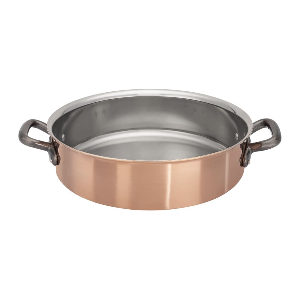 Matfer Bourgeat 374028 11" Copper Saute Pan
