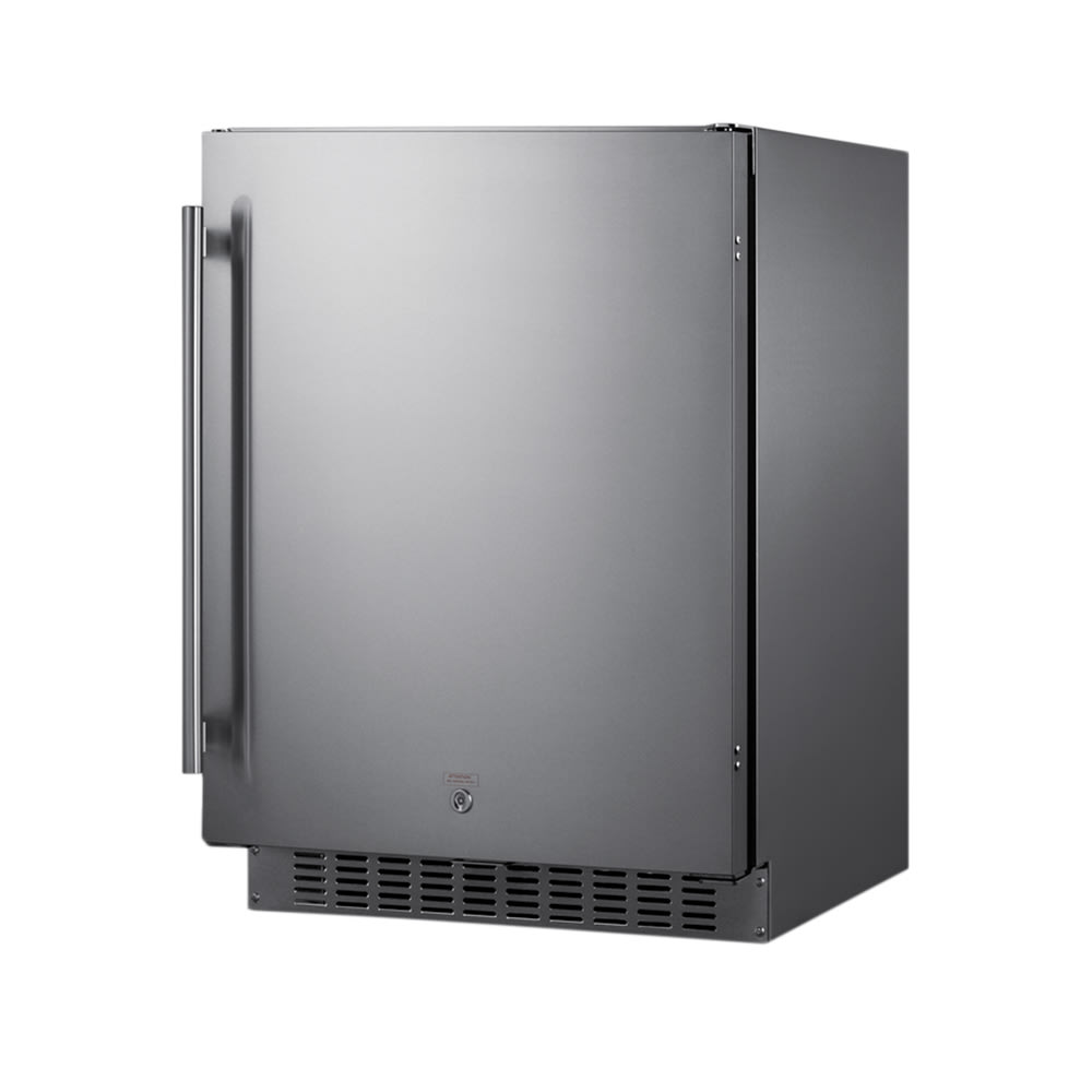 162-ASDS2413CSS 23 3/8" W Undercounter Refrigerator w/ (1) Section & (1) Door, 115v