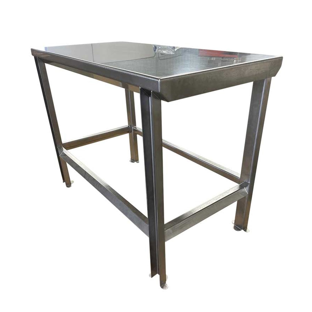SSL Industries 48" 11 ga Work Table w/ 304 Series Stainless Flat Top ...