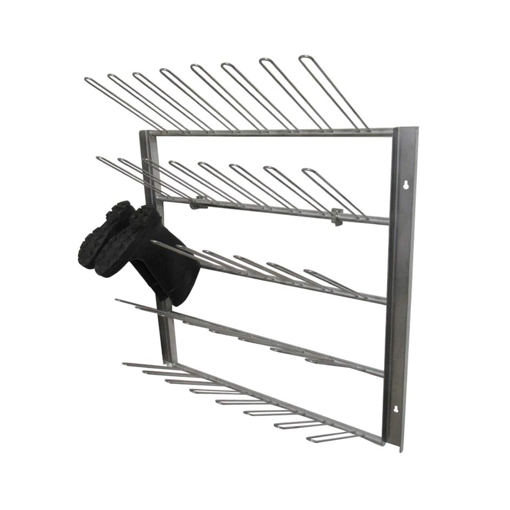 335-SSL1075 42 3/4" Wall Mount Boot Rack, Stainless Steel
