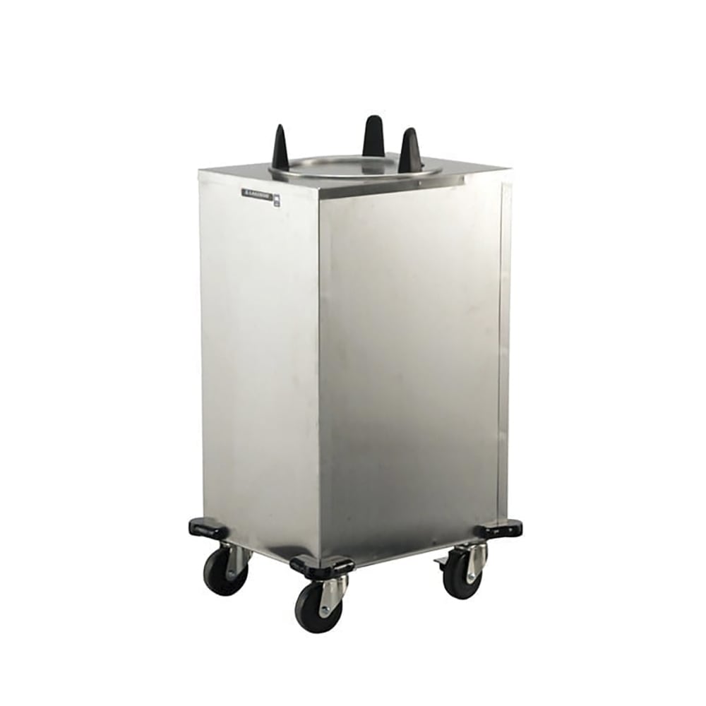 121-5111 22 1/2" Mobile Dish Dispenser w/ (1) Column, Stainless