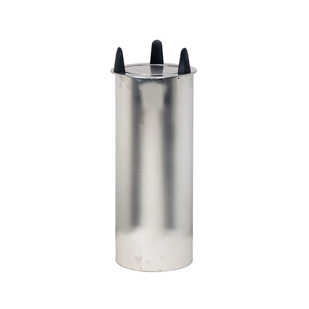 121-5006 9 3/4" Drop In Dish Dispenser, Stainless