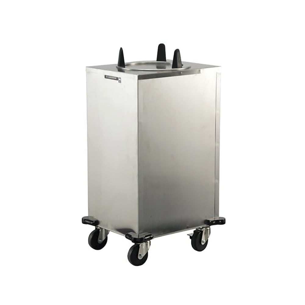 121-5106 22 1/2" Mobile Dish Dispenser w/ (1) Column, Stainless
