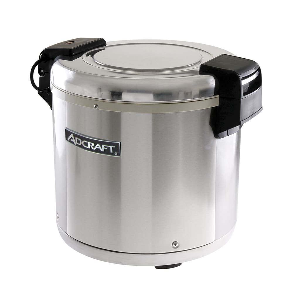 122-RWE50 Rice Warmer w/ 50 Cup Capacity & Removable Inner Pot, Stainless