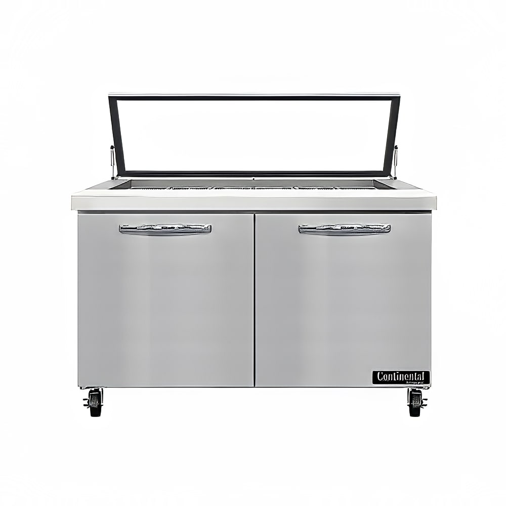 160-SW48N18MHGL 48" Sandwich/Salad Prep Table w/ Refrigerated Base, 115v