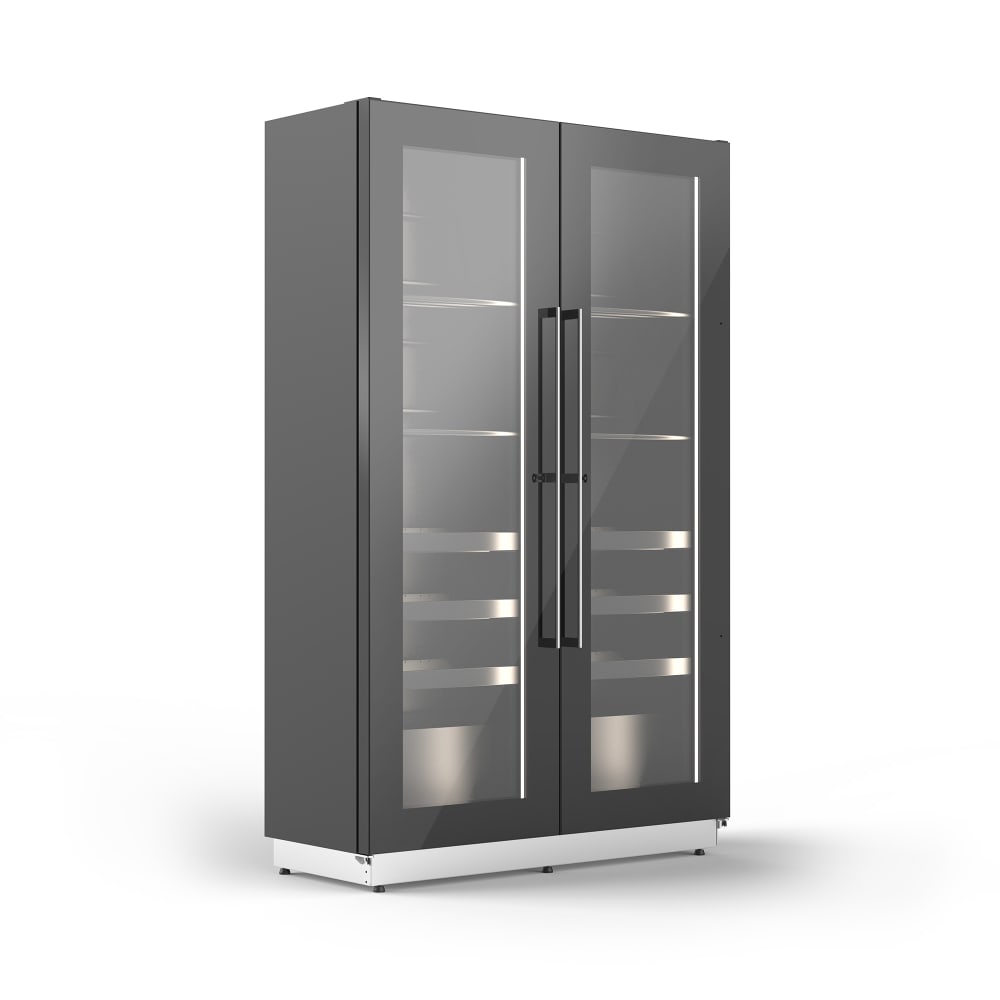 644-A1MBRMVPUN 48" Two Section Wine Cooler w/ (2) Zones - 132 Bottle Capacity, 115v