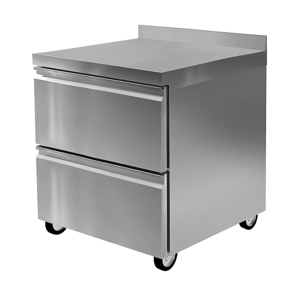 032-STD4427NP 27" Worktop Refrigerator w/ (1) Section & (2) Drawers, 115v