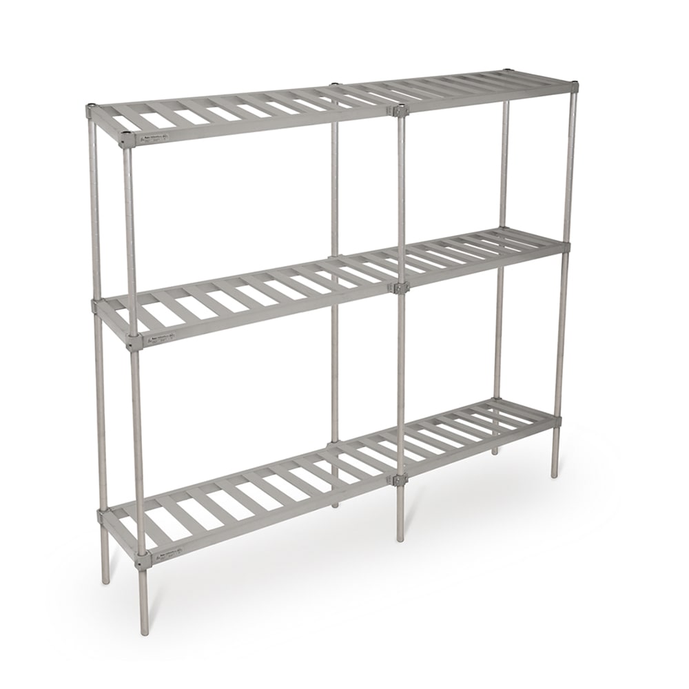 241-KR1893A (3) Level Keg Rack w/ (10) Keg Capacity, 93" x 18" x 76"