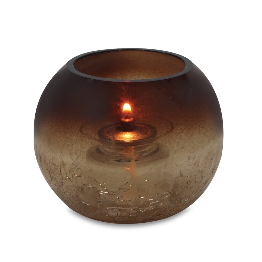 Sterno 80286 Luna Votive Candle Lamp - 2 3/8"D x 3"H, Glass, Frost