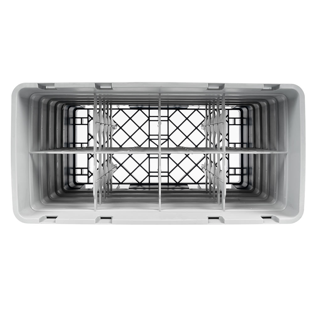 Cambro 8HS958186 Camrack Glass Rack Half Size, (5)Extenders, 8