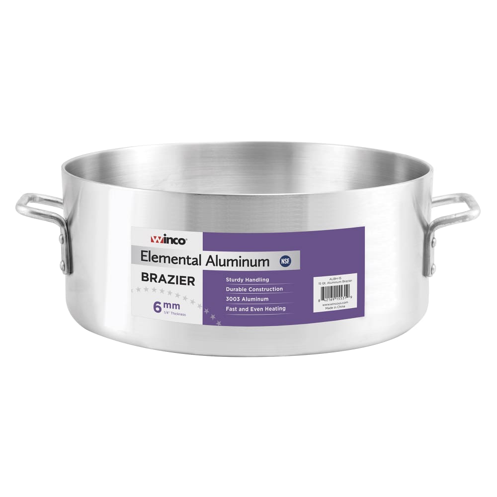 080-ALBH15 15 qt Elemental Brazier, Aluminum