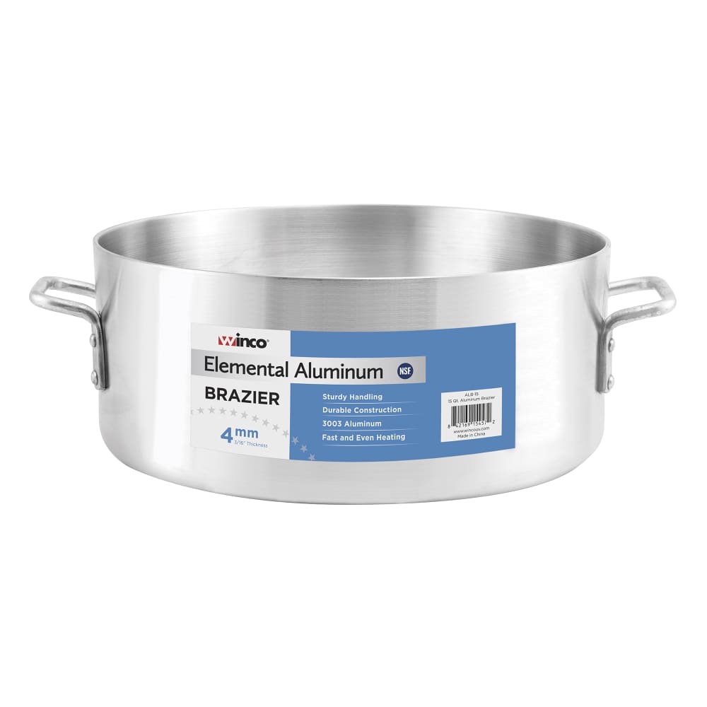 080-ALB18 18 qt Elemental Brazier, Aluminum