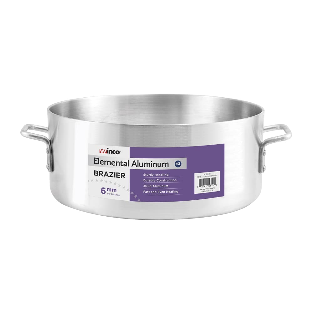 080-ALBH24 24 qt Elemental Brazier, Aluminum