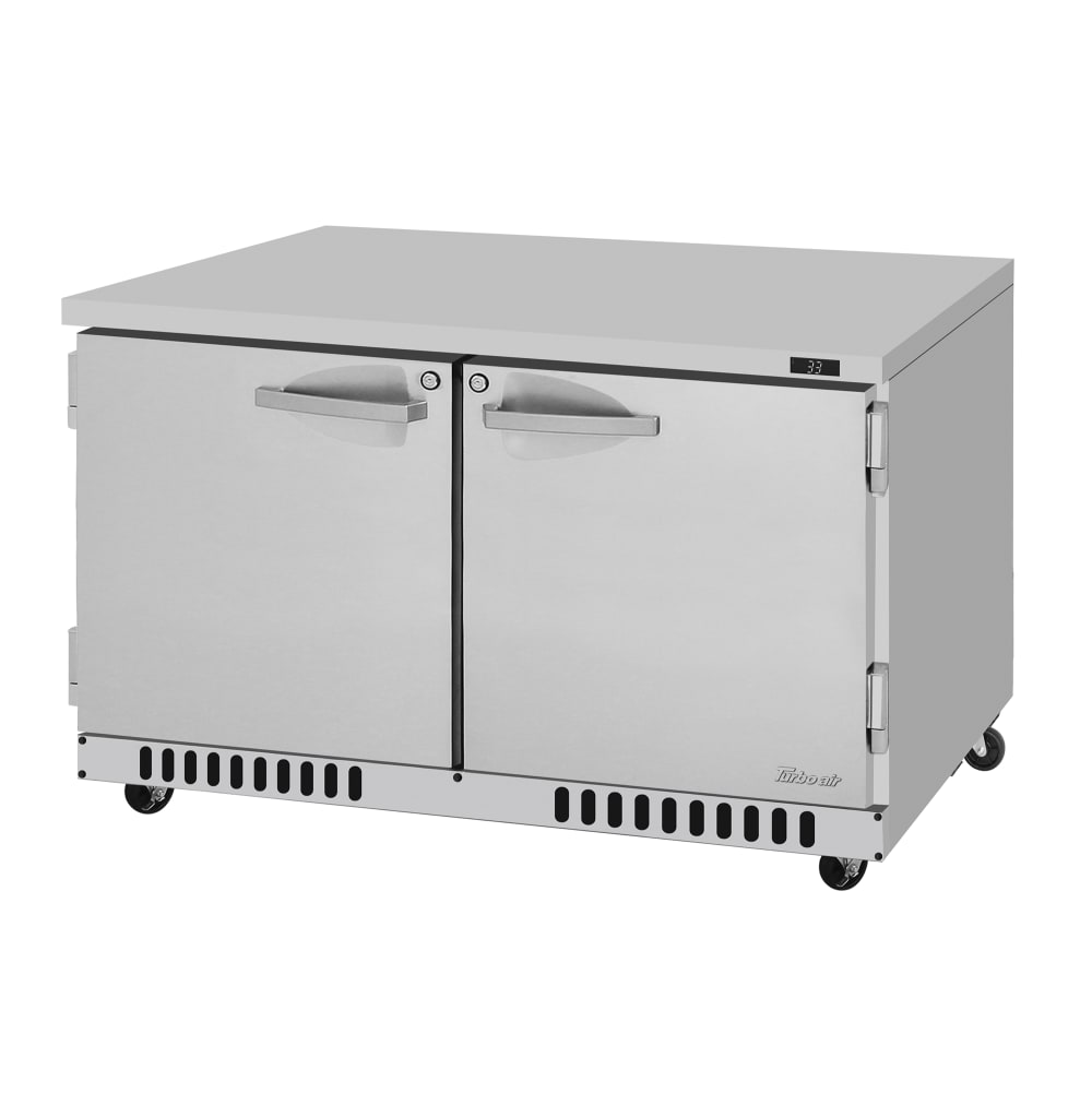 083-PUR48FBN 48 1/4" W Undercounter Refrigerator w/ (2) Section & (2) Doors, 115v