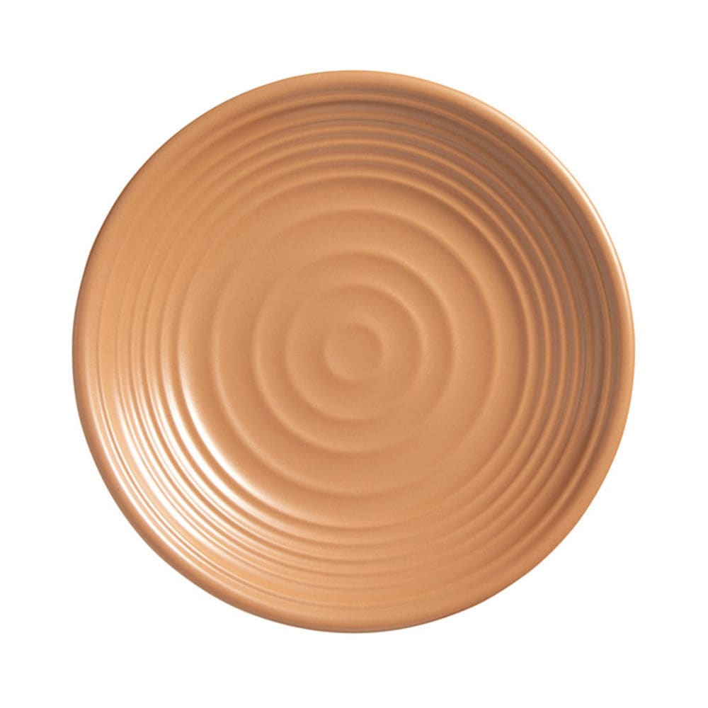 166-MRP9TC 8 3/4" Round Melamine Dinner Plate, Terracotta