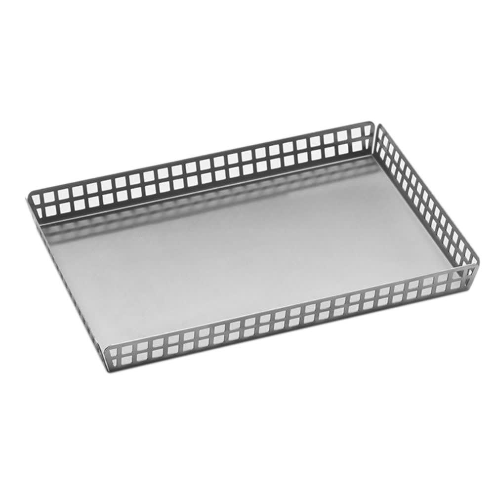 166-LPLT10 10" x 7" Rectangular Platter - Stainless Steel