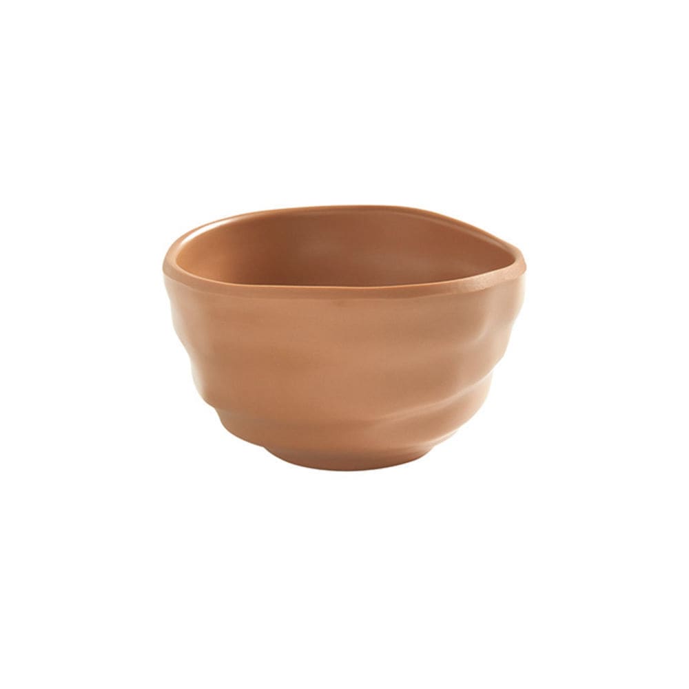 166-MRB6TC 6 oz Round Melamine Bowl, Terracotta