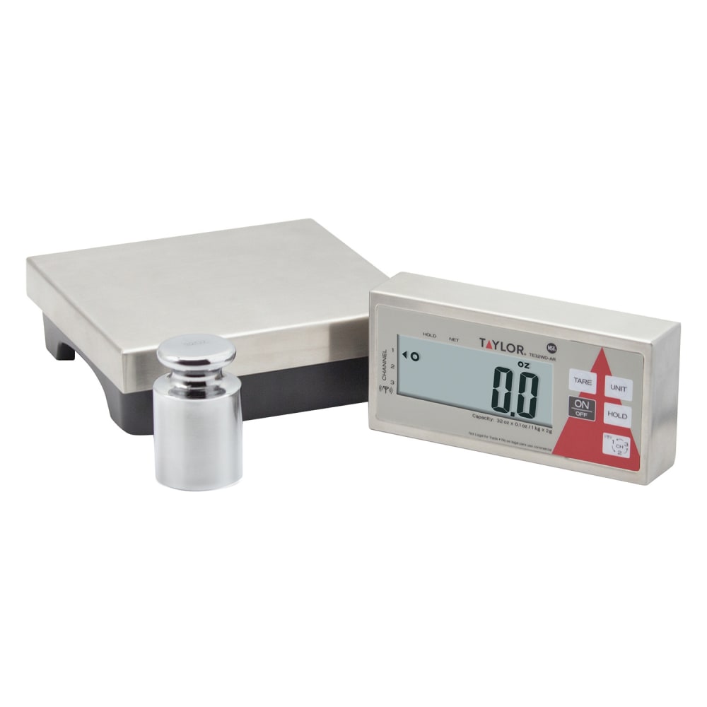383-TE32WDAR Digital Portion Control Scale - 7" x 6 7/10", Stainless Steel
