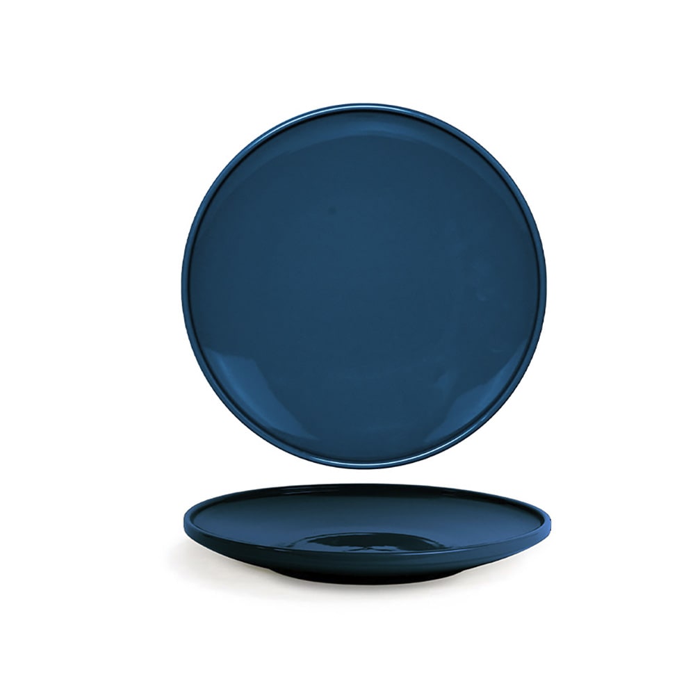 872-DDP095BLP22 9" Round Bevel™ Plate - Porcelain, Lapis