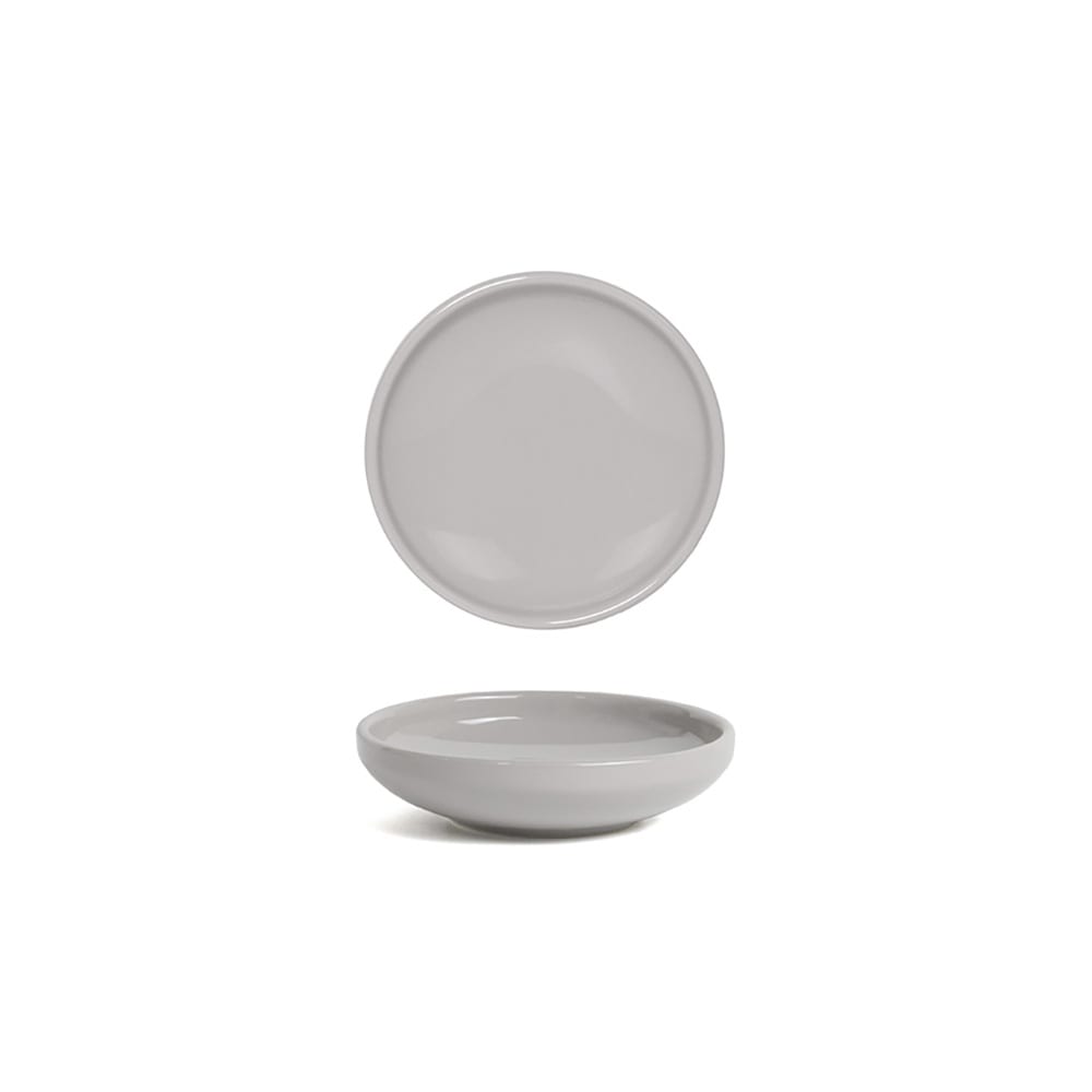 872-DSD076GYP23 3 1/2 oz Bevel™ Ramekin - Porcelain, Stone