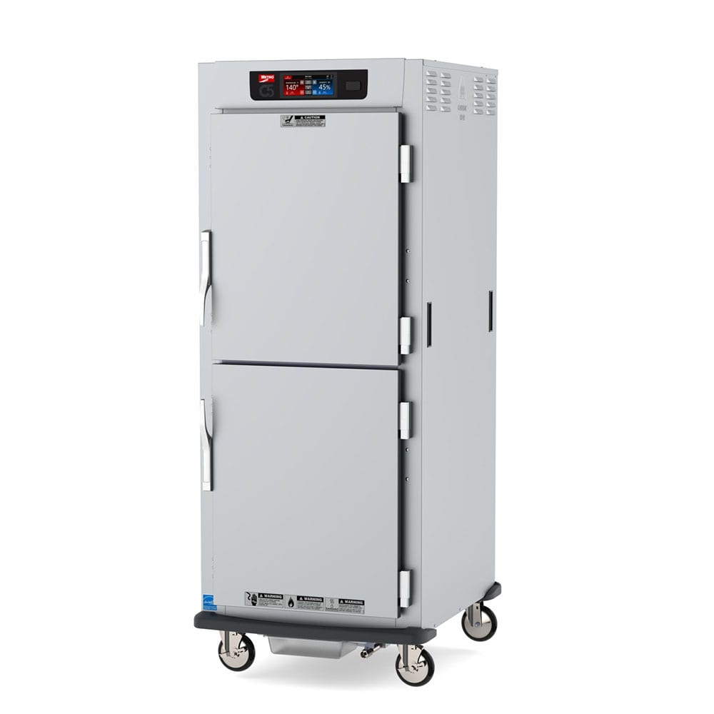001-C599SDSUPDC Full Height Insulated Mobile Heated Cabinet w/ (17) Pan Capacity, 120v