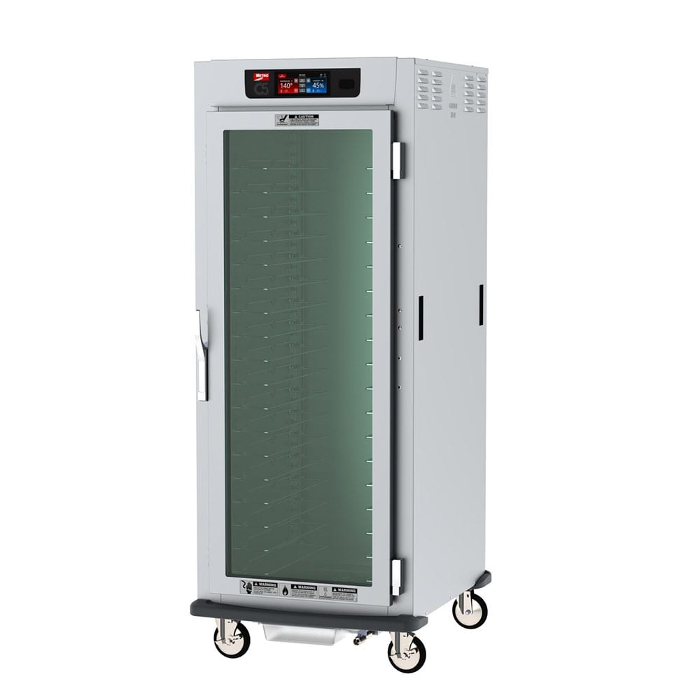 Metro C599-SFC-L Full Height Insulated Mobile Heated Cabinet w/ (35) Pan Capacity, 120v