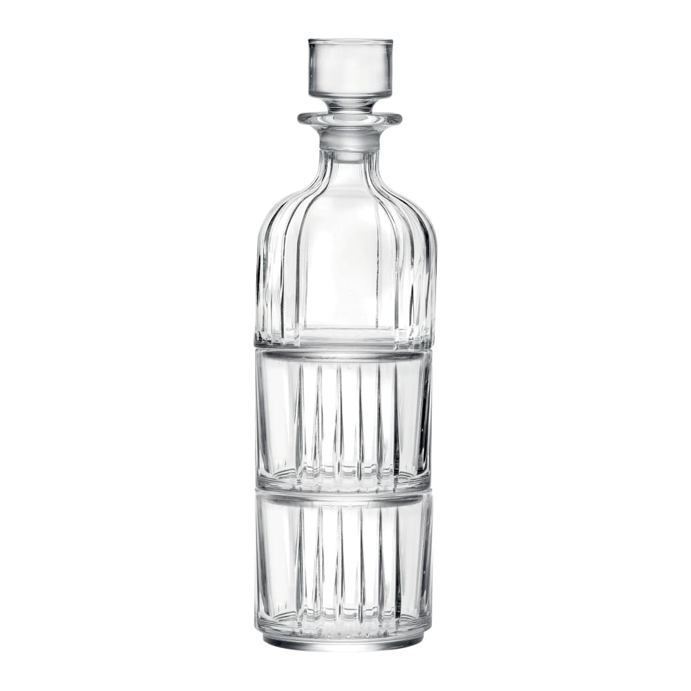 706-664RCR317 RCR Crystal Combo Decanter & Glass Set