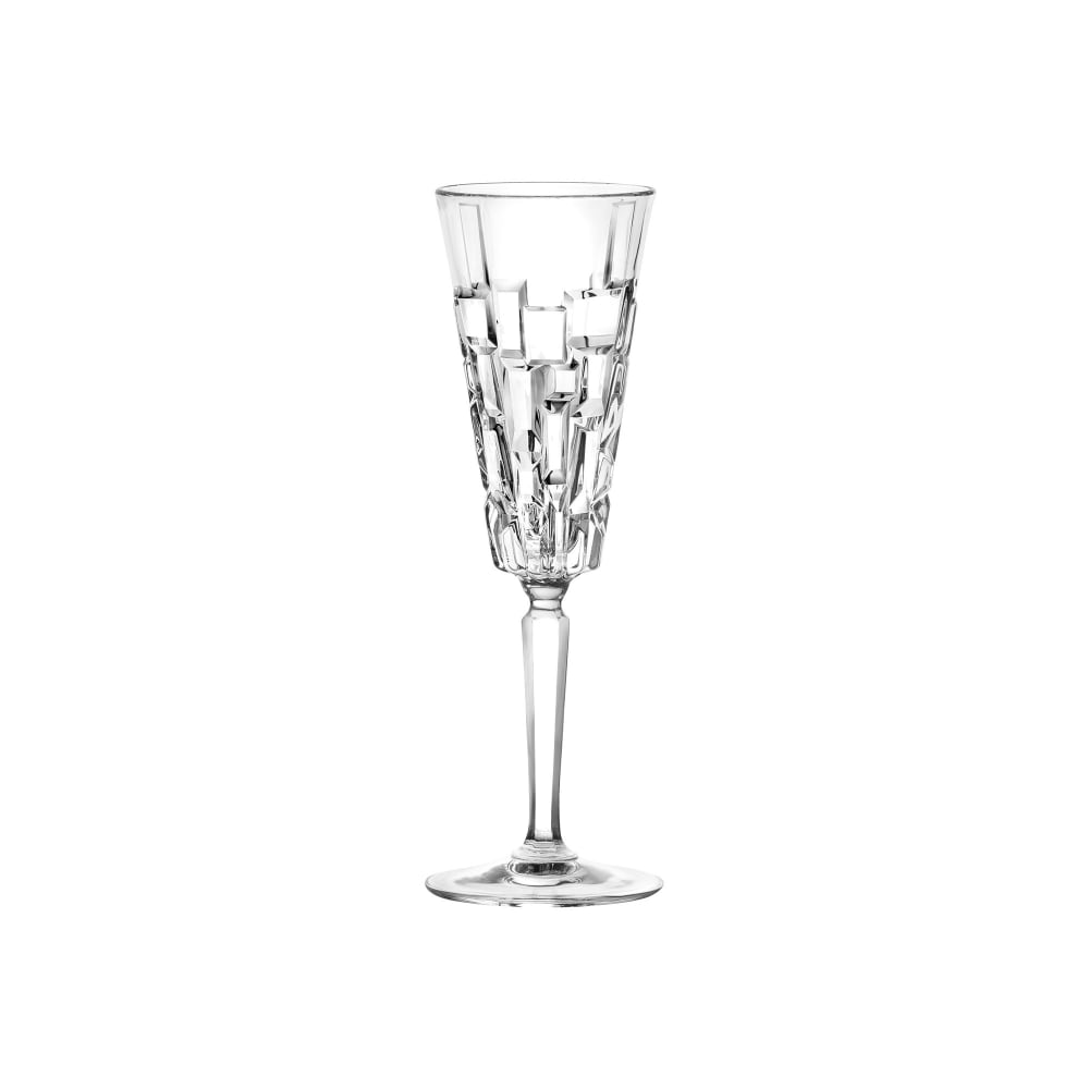 706-667RCR329 6 1/2 oz RCR Crystal Etna Champagne Flute Glass