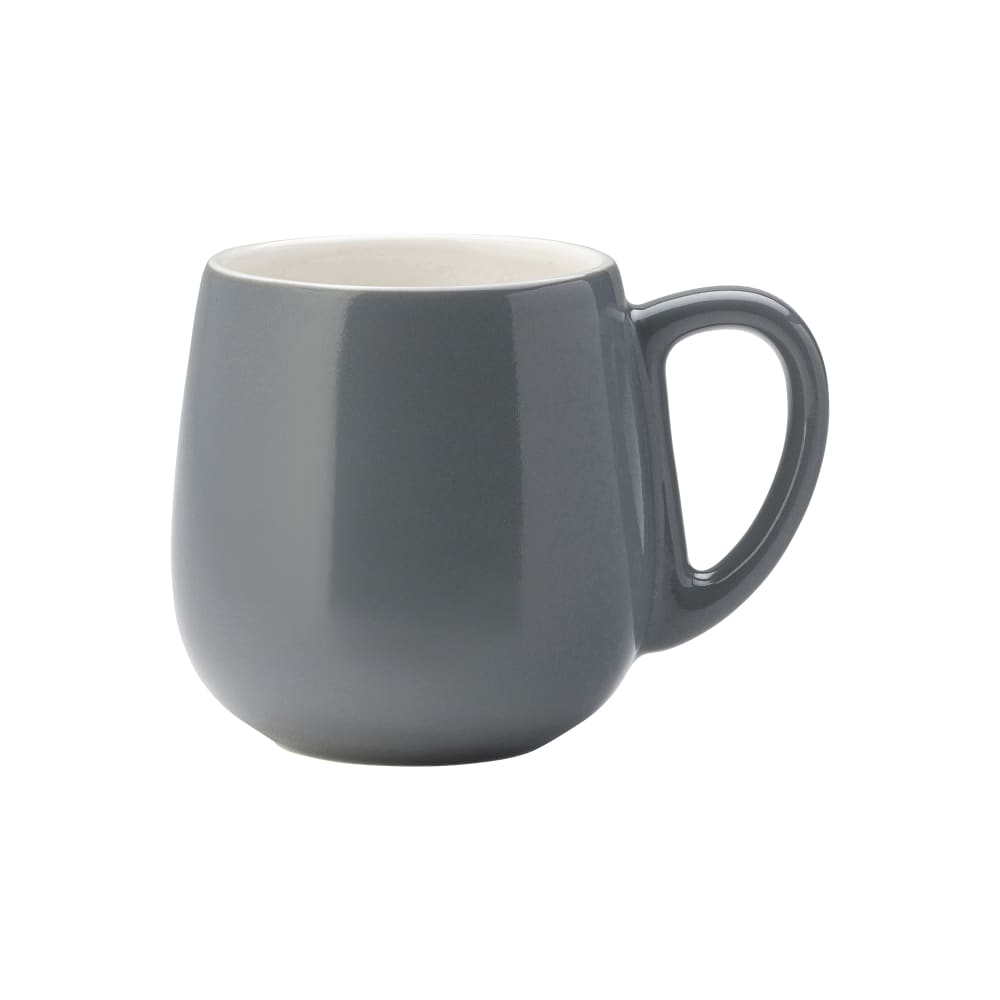 706-UCT9022 15 oz Utopia Barista Mug - Porcelain, Gray
