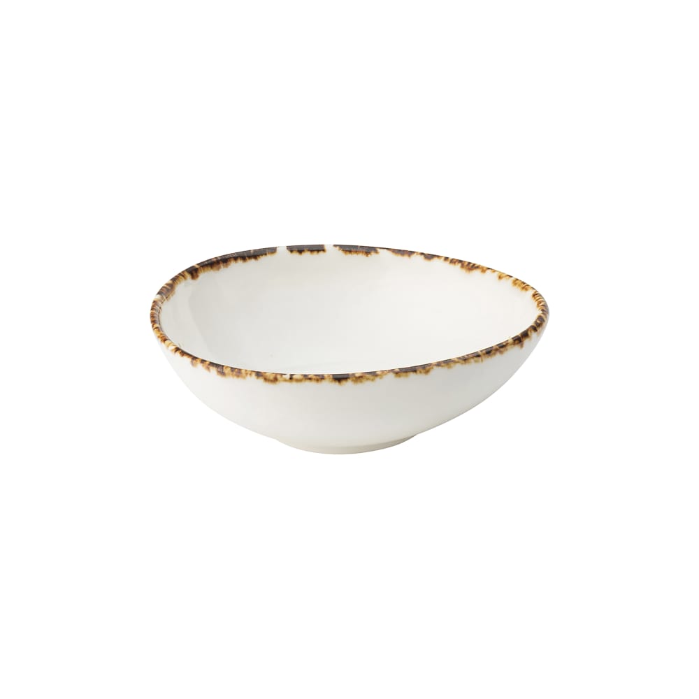 706-UCT9066 4 1/2" X 1 1/4" Oval Utopia Umbra Dip Dish - Porcelain, White
