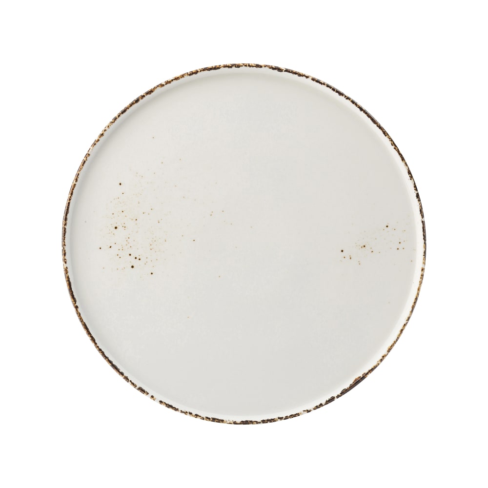 706-UCT9069 10 1/2" Round Utopia Umbra Coupe Plate - Porcelain, White