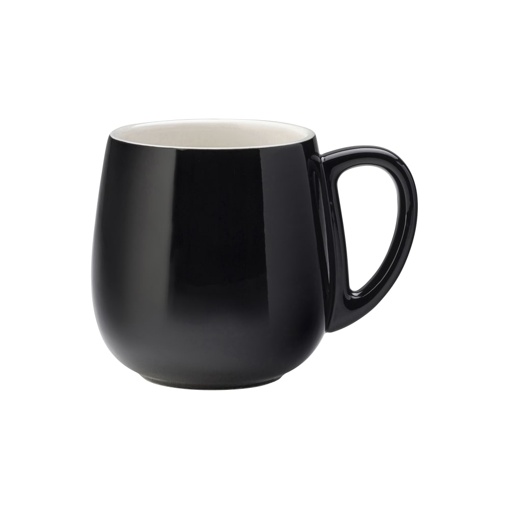 706-UCT9024 15 oz Utopia Barista Mug - Porcelain, Black