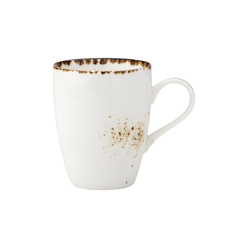 706-UCT9077 12 oz Utopia Umbra Mug - Porcelain, White