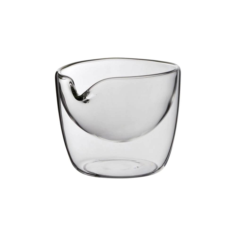 706-UR90046 3 oz Utopia Double Walled Glass Jug