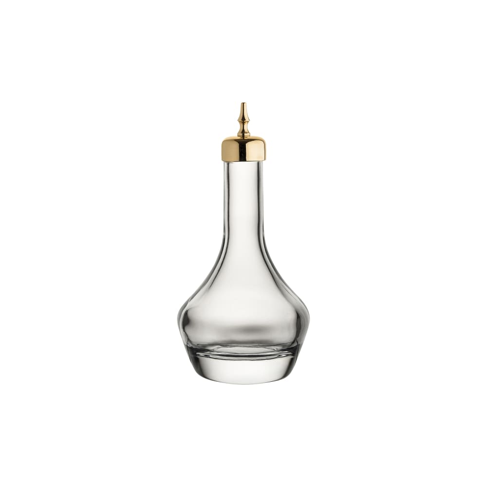 706-UR90266 3 1/2 oz Utopia Bitters Bottle w/ Gold Dasher