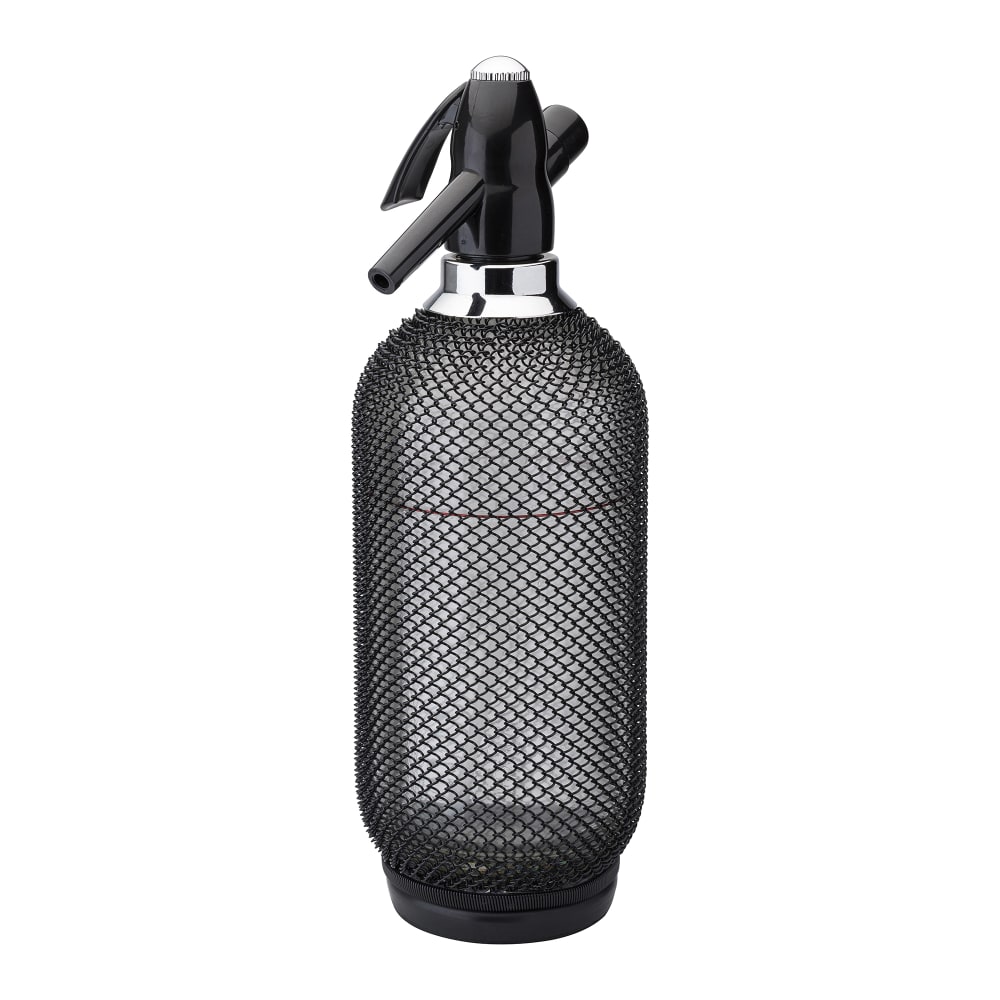 706-UR90203 1 qt Utopia Siphon - Stainless Steel, Black