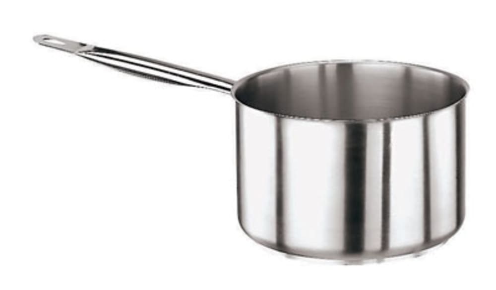 095-1100628 10 3/8 qt Stainless Steel Saucepan w/ Hollow Metal Handle