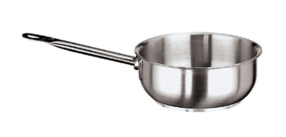 095-1111326 Saute Pan, 4 1/2 qt, Stainless, Curved