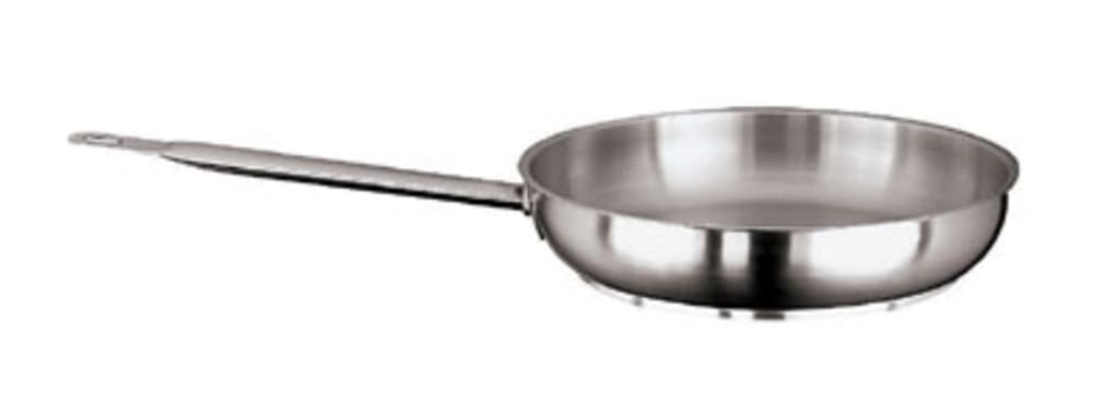 095-1111440 15 3/4" Stainless Steel Frying Pan w/ Hollow Metal Handle