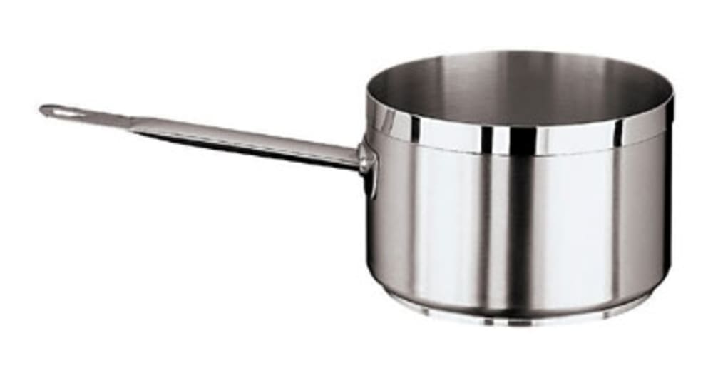 095-1110636 23 1/4 qt Stainless Steel Saucepan w/ Hollow Metal Handle