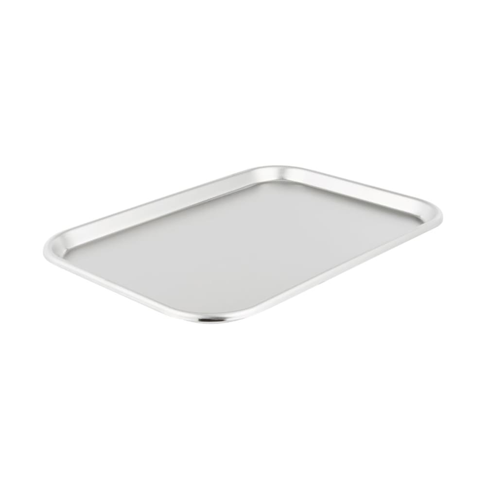 175-80150 Rectangular Serving/Display Tray - 15 1/5" x 10 1/2" x 5/8" Stainless