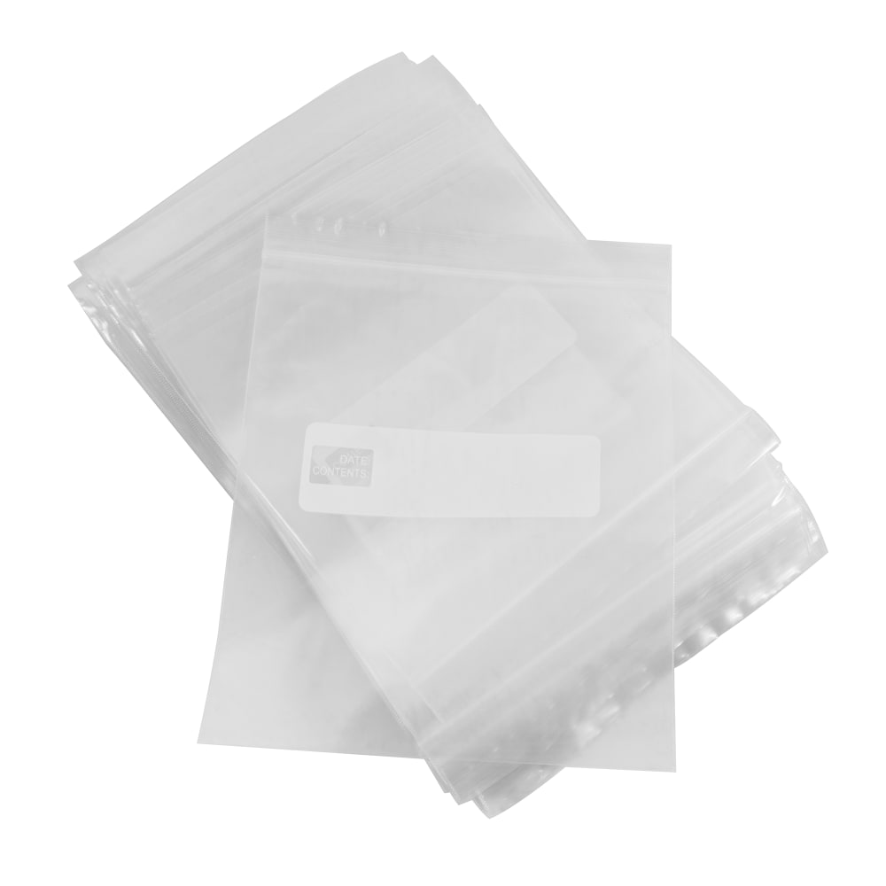Rofson R0478 1 qt Resealable Freezer Bag 7" x 8"