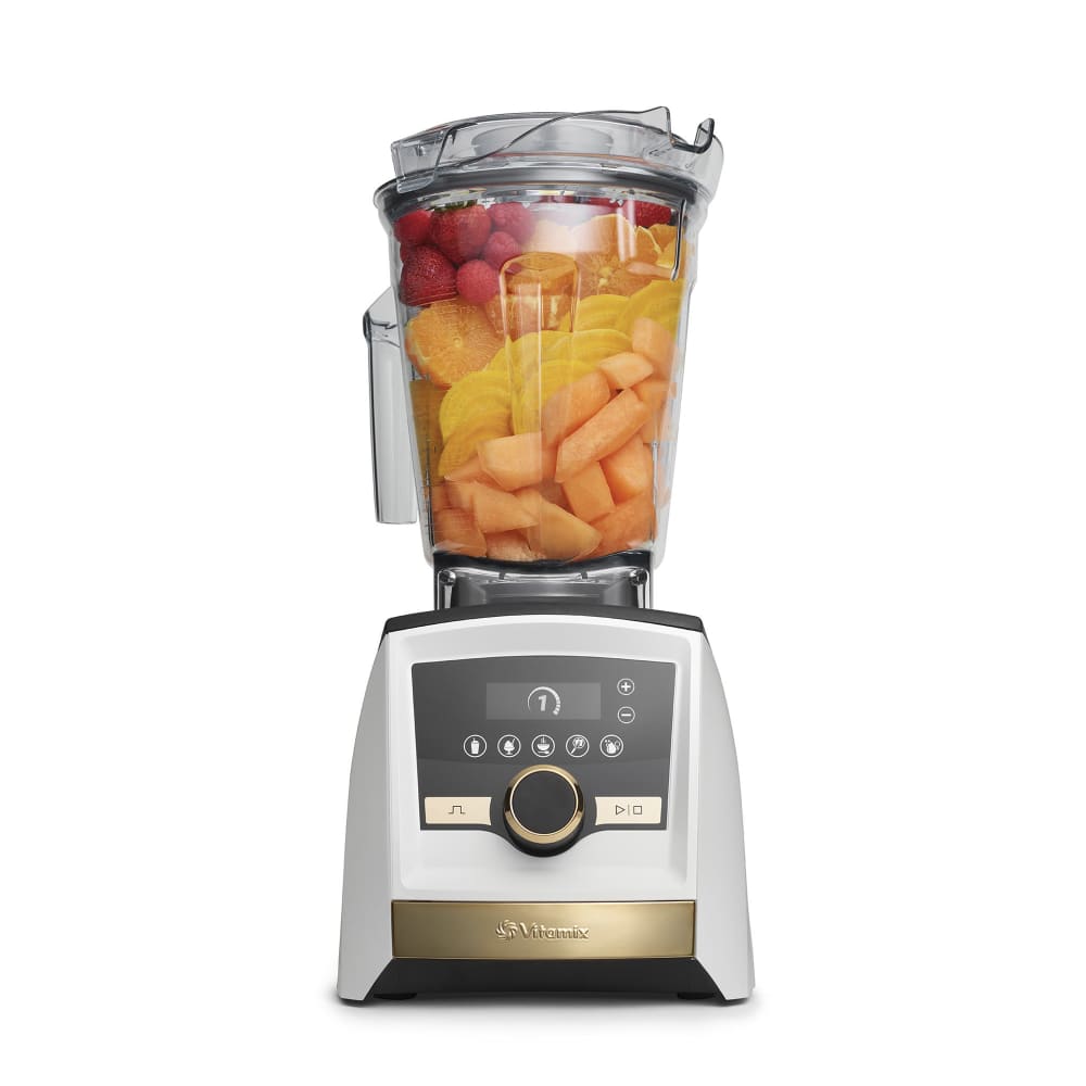 Vitamix A3500 Series BPA-Free Brushed Stainless Steel Blender with Food  Processor Attachment