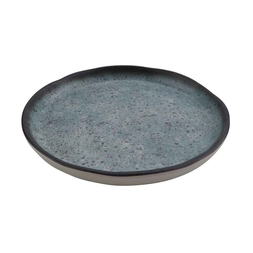 284-20009REB 8" Round Melamine Dinner Plate, Robin Egg Blue